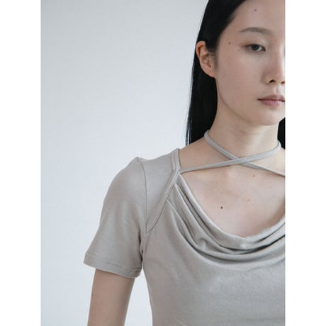 《予約販売》string décolleté tee/3colors_nt2646