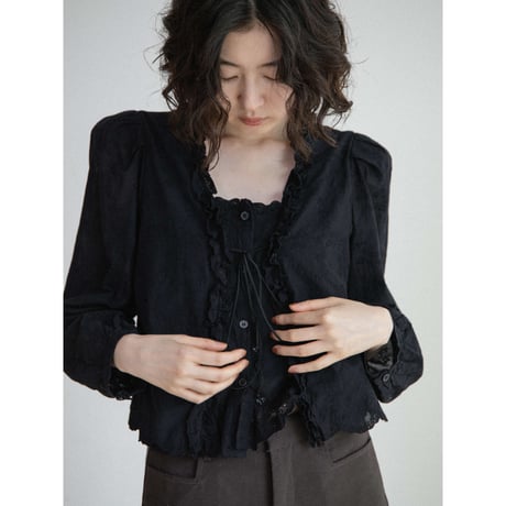 《予約販売》punching shoulder blouse_nb0428