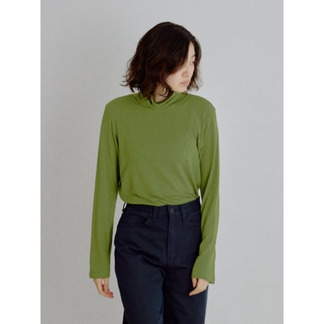 《予約販売》soft high neck daily tops/4colors_nt2704