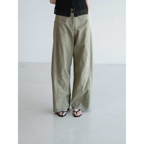 《予約販売》accent oval cotton light pants/2colors_np1310