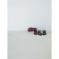《予約販売》accent glossy sandal/2colorss_na0807