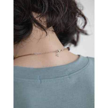 《予約販売》stone like necklace/2colors_na0825