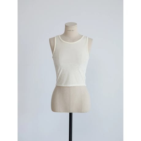 《予約販売》velours sleeveless/2colors_nt2657