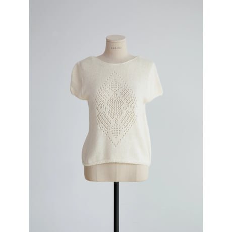 《予約販売》punching knit tops/2colors_nt2674