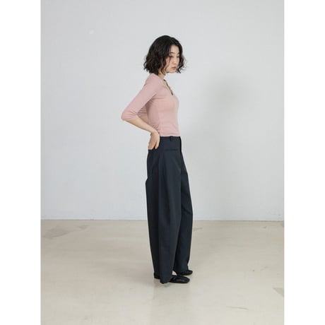 《予約販売》accent silky pants/2colors_np1332