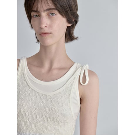 《予約販売》2set lacy tank top/2colors_nt2607