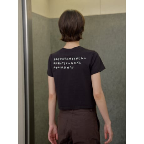 【NOKCHA × MOMO】alphabet minimal tee/3colors_nt2602