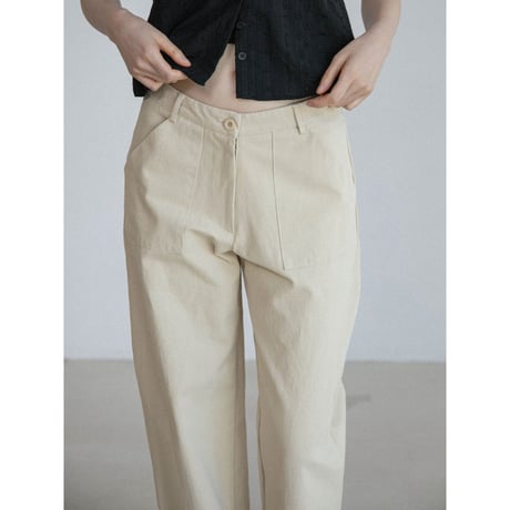 《予約販売》cotton poket pants/2colors_np1322