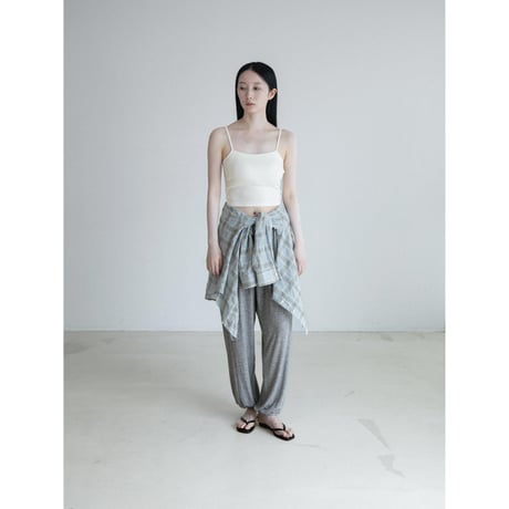 《予約販売》accent check mannish shirt/2colors_nb0420