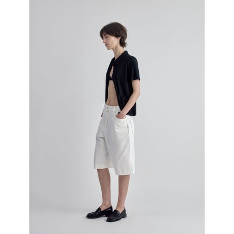 【NOKCHA original】cover stitch shirt like tops/2colors_nt2603