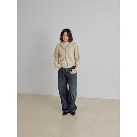 《予約販売》jacquard lacy sheer tops/3colors_nt2700