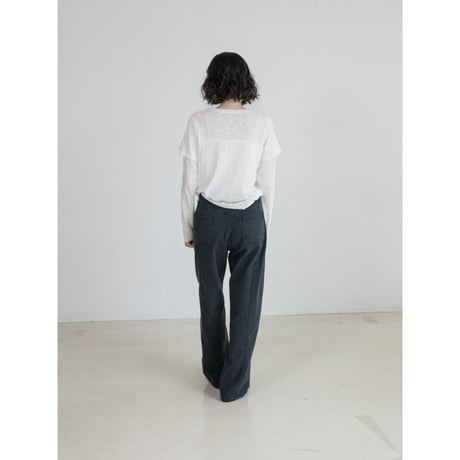 《予約販売》material docking tops/2colors_nt2688