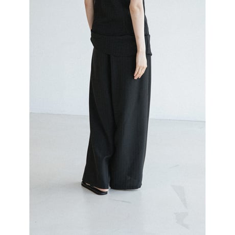 《予約販売》jacquard accent wide pants/2colors_np1300