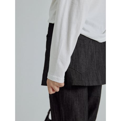 【NOKCHA original】accent simply tops/3colors_nt2697