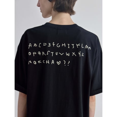 【NOKCHA × MOMO】alphabet tee/3colors(unisex)_nt2601