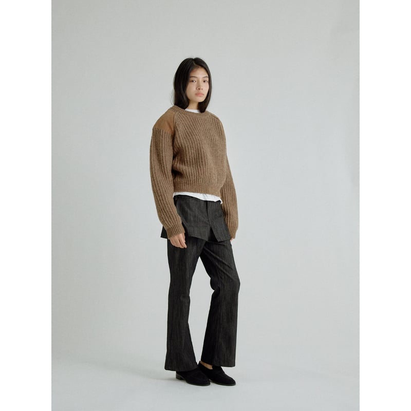 AUTHENTIC series - vintage like accent knit/m