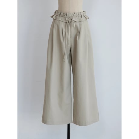 《予約販売》waist accent pants/2colors_np1319