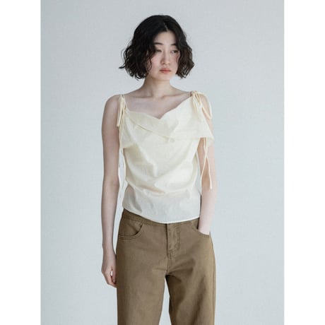 《予約販売》lady collar camisole/2colors_nb0408