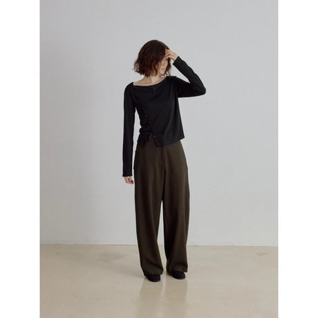 《予約販売》unique accent tops/3colors_nt2701