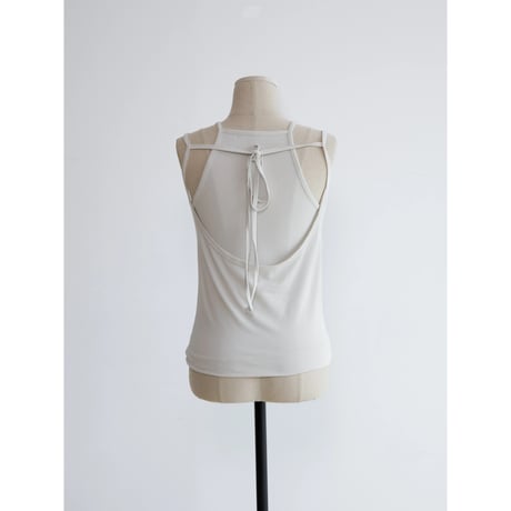 《予約販売》layered mannish camisole/2colors_nt2636
