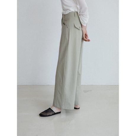 《予約販売》curved accent pants/2colors_np1323