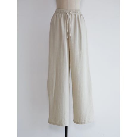 《予約販売》jacquard accent wide pants/2colors_np1300