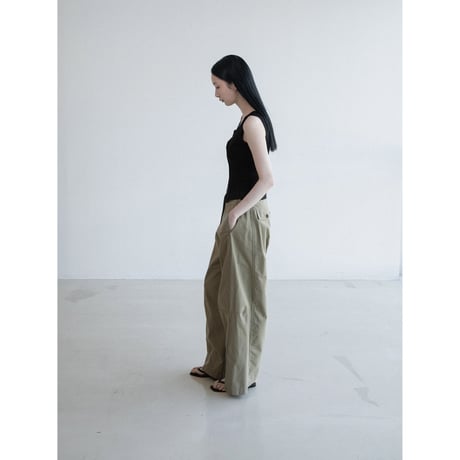 《予約販売》lace hem lib sleeveless/2colors_nt2640