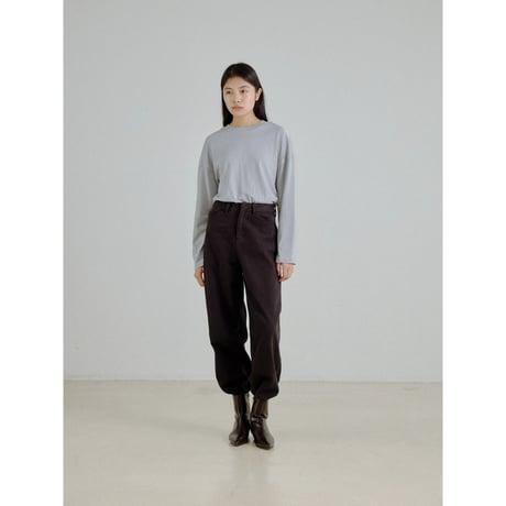 【NOKCHA original】accent simply tops/3colors_nt2697