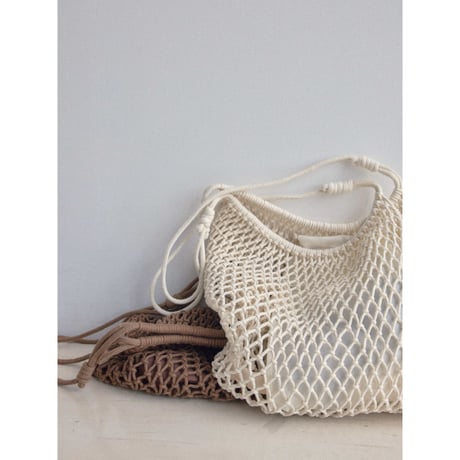 《予約販売》pouch set mesh tote bag/2colors_na0802