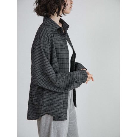《予約販売》2way check shirt/2colors_nb0432