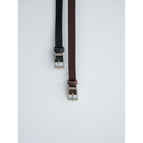 《予約販売》cow leather belt/2colors_na0811