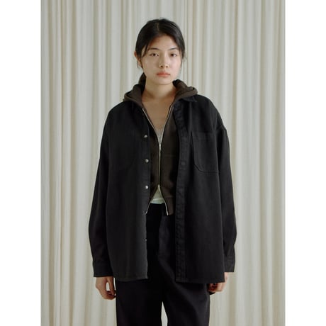 【NOKCHA original】mannish denim shirt jacket/2colors(unisex)_no0543