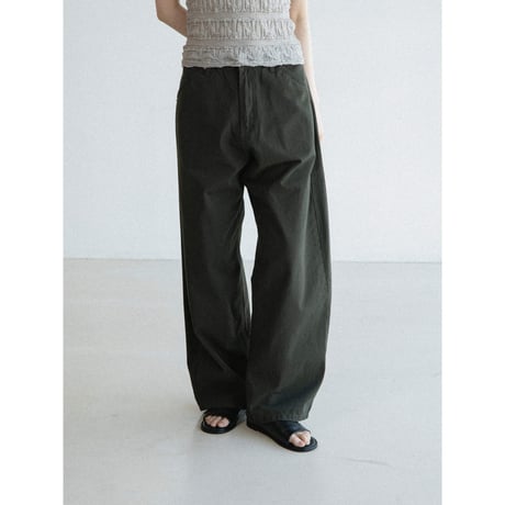 《予約販売》daily oval cotton pants/2colors_np1311