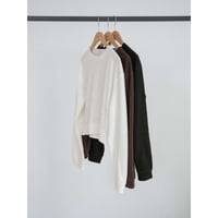 《予約販売》cover stitch cropped tops/3colors_nt2677