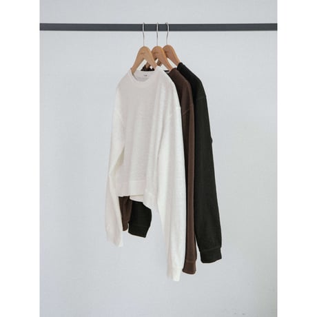 《予約販売》cover stitch cropped tops/3colors_nt2677