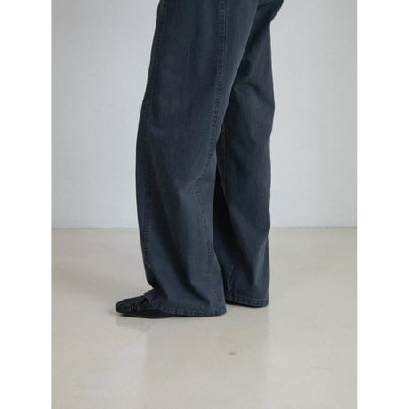 《予約販売》silhouette pigment pants/2colors_np1336