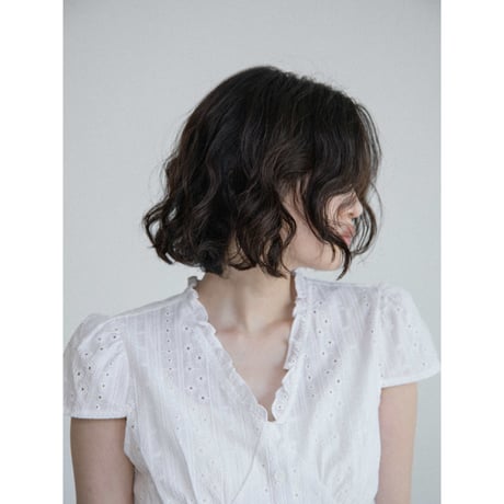 《予約販売》punching lace blouse/2colors_nb0421