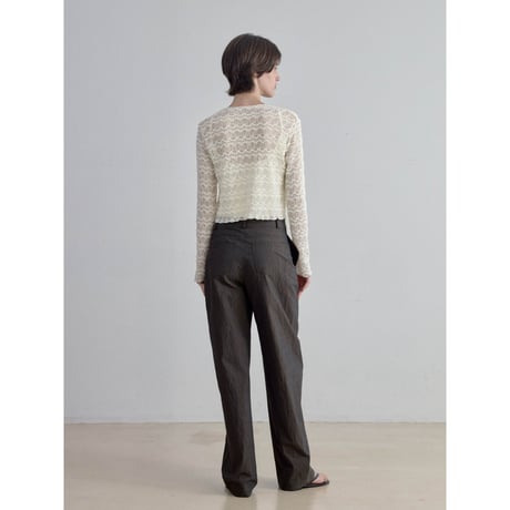 《予約販売》summer knit jacquard cardigan_nt2610