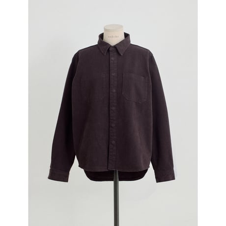 【NOKCHA original】mannish denim shirt jacket/2colors_no0542