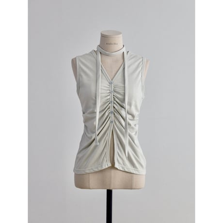 《予約販売》tie & gather sleeveless/2colors_nt2608