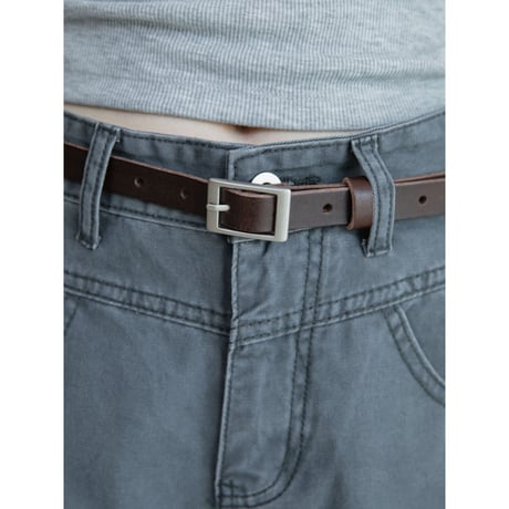 《予約販売》cow leather belt/2colors_na0811