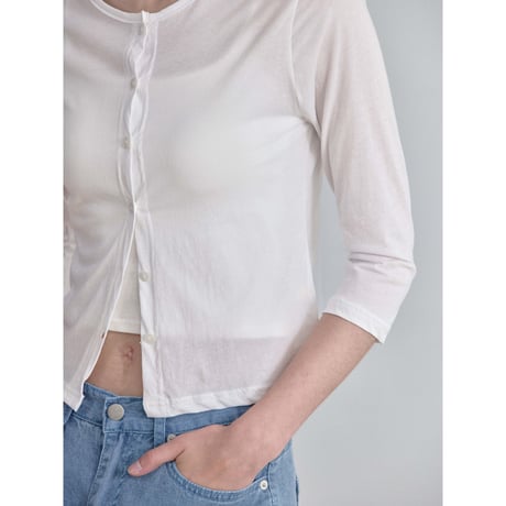 《予約販売》light sheer cardigan/2colors_nt2611