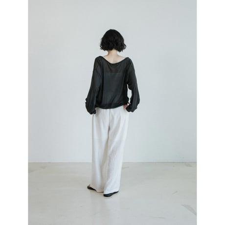 《予約販売》jacquard lacy easy pants/2colors_np1283