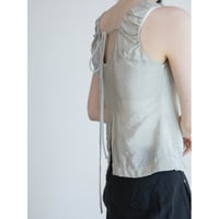 《予約販売》glossy back accent sleeveless/2colors_nb0416