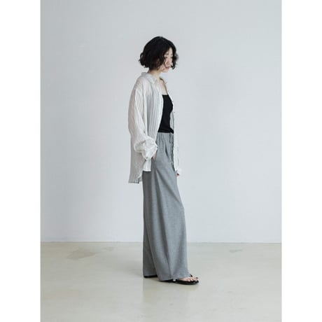 《予約販売》handsome stripe sheer shirt_nb0403
