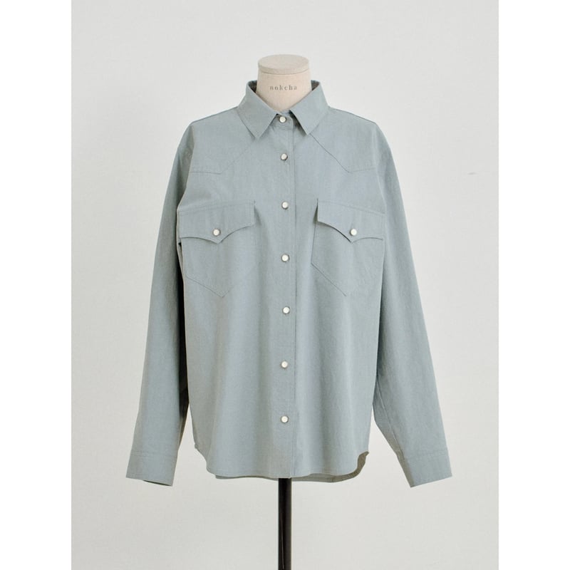 AUTHENTIC series - western pick stitch shirt/