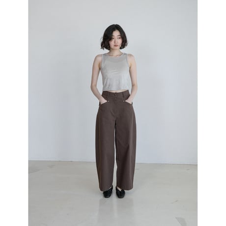 《予約販売》curved accent pants/2colors_np1323