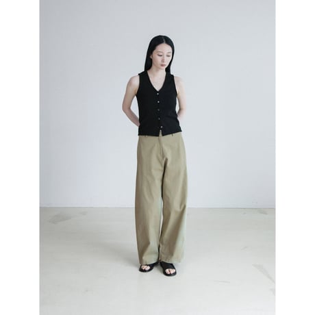《予約販売》punching accent sleeveless/2colors_nt2641