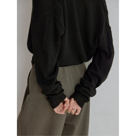 《予約販売》cache-coeur minimal knit tops/2colors_nt2707