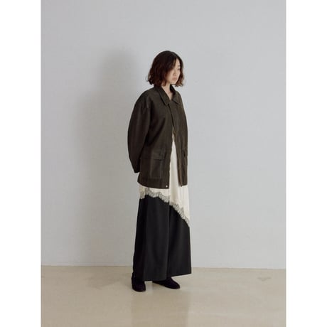《予約販売》suède like mannish jacket/2colors_no0545